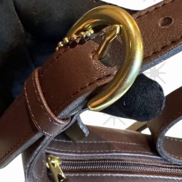 Coach Vintage Ergo Brown Leather Shoulder Bag Coach - Picture 5 of 9